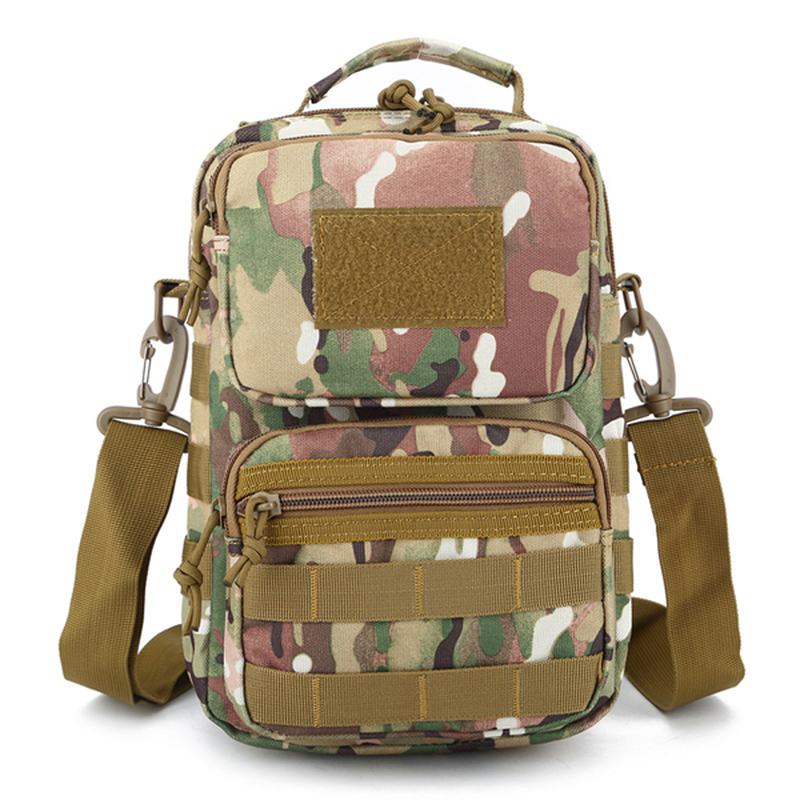 Mężczyźni Tactical Crossboby Bag Kamuflaż Wodoodporny Outdoor Sholder Bag Torebka