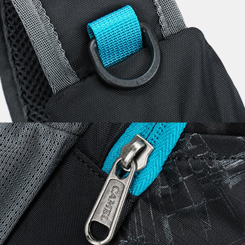 Mężczyźni Wodoodporny Poliester Outdoor Easy Carry Travel Casual Torba Na Klatkę Piersiową Torba Na Ramię