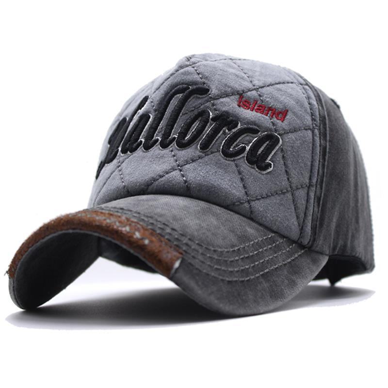 Męska CZapka Baseballowa Na Wszystkie Mecze Moda Retro Casual Sunshade