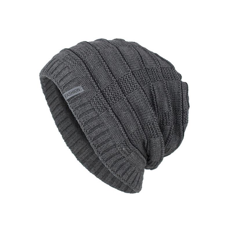 Męska Dzianinowa CZapka Skullies Beanie