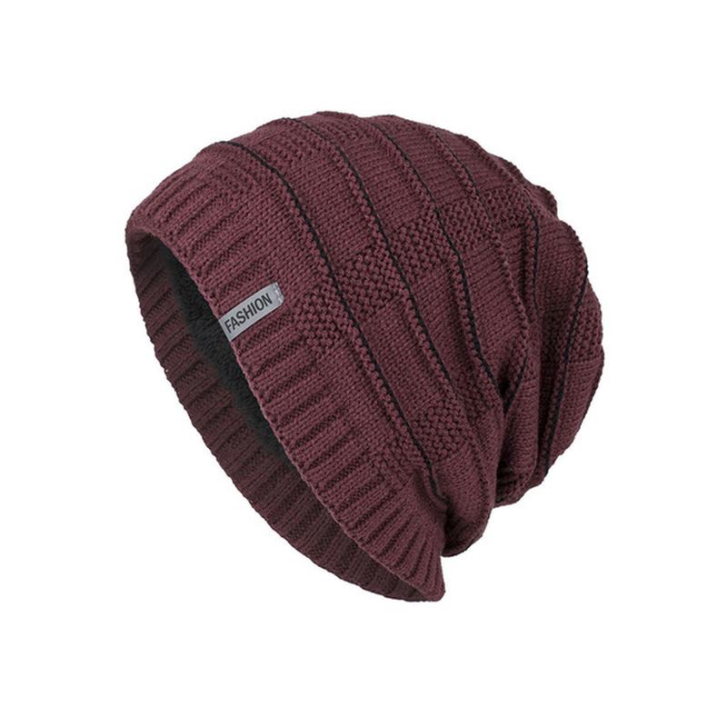 Męska Dzianinowa CZapka Skullies Beanie