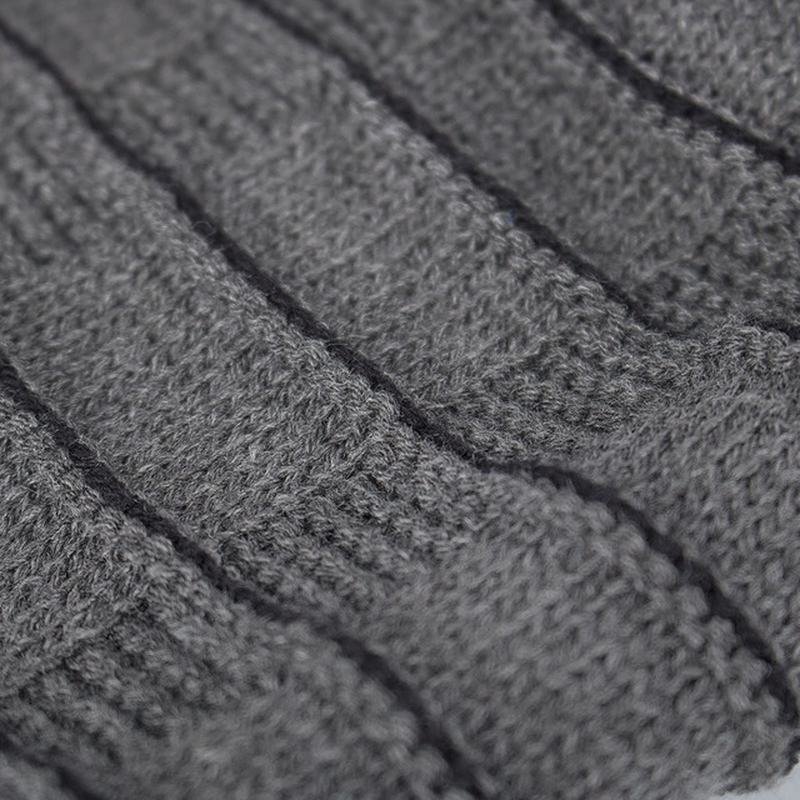 Męska Dzianinowa CZapka Skullies Beanie