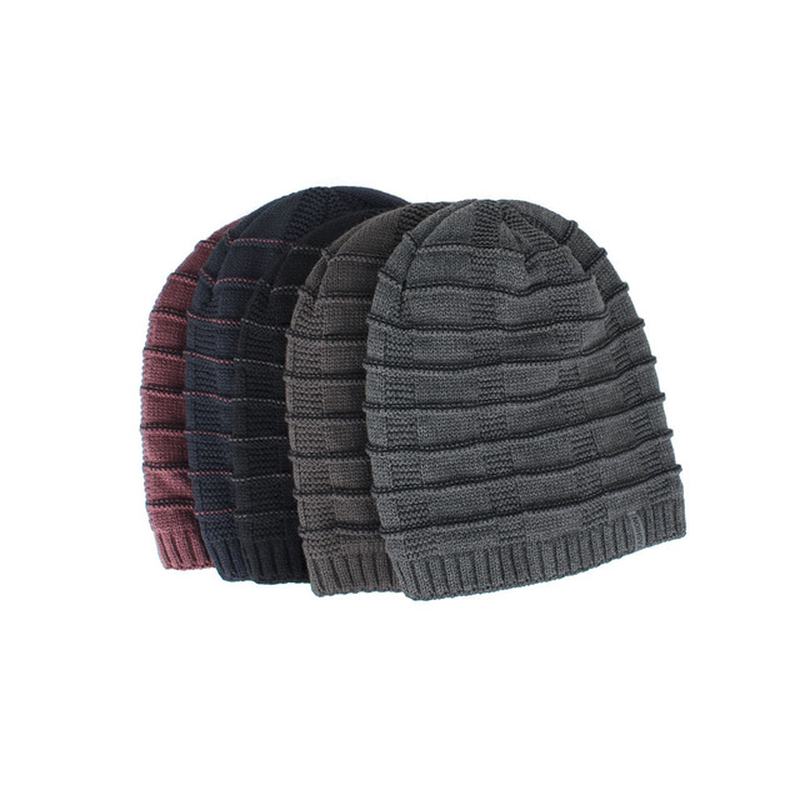 Męska Dzianinowa CZapka Skullies Beanie