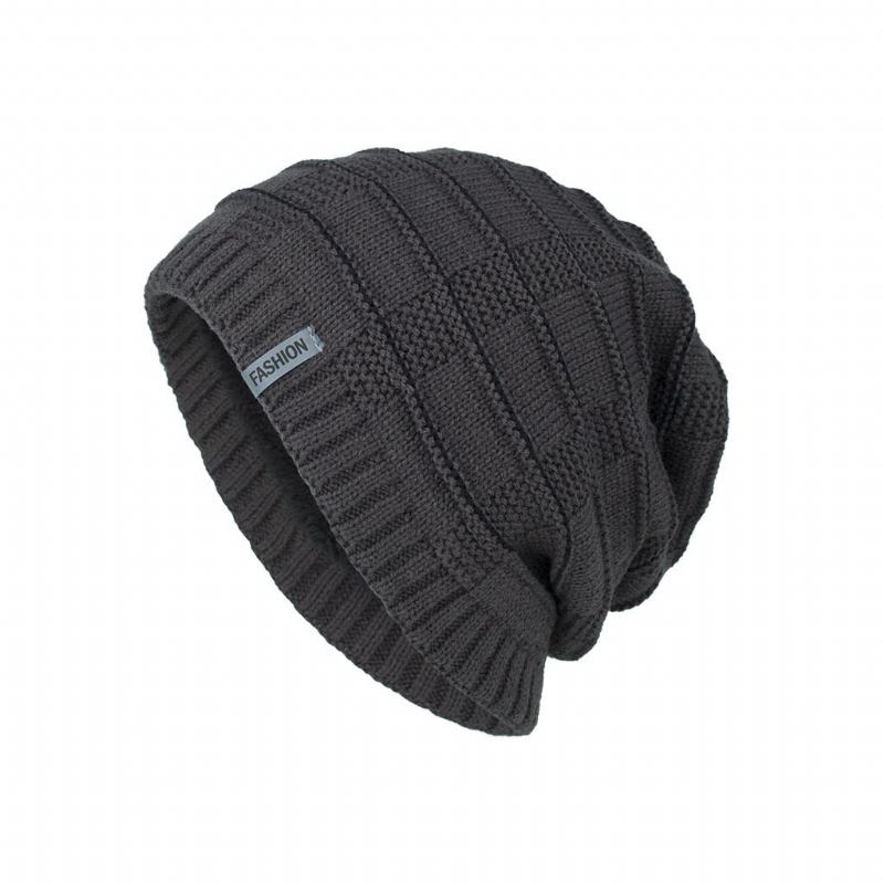 Męska Dzianinowa CZapka Skullies Beanie