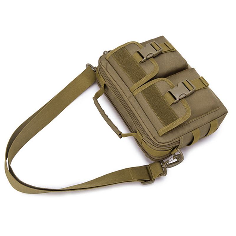 Męska Nowa Płócienna Torba Taktyczna Camo Casual Crossbody