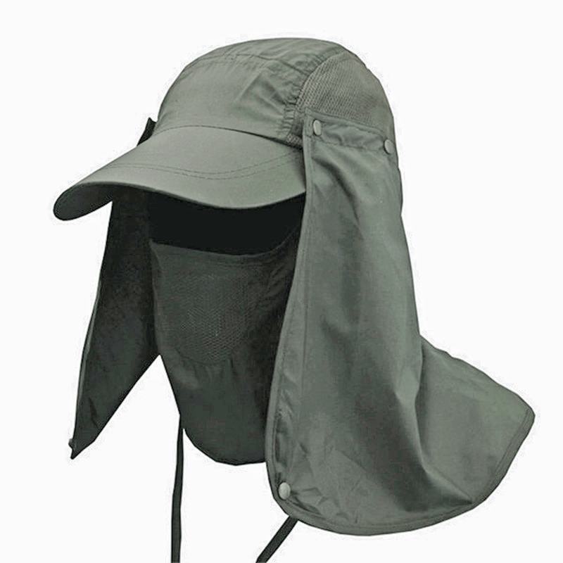 Męska Osłona Na Szyję Quick Dry Sun Fishing Hat Wiadro Z Nausznikami Outdoor Uv Protection Cap