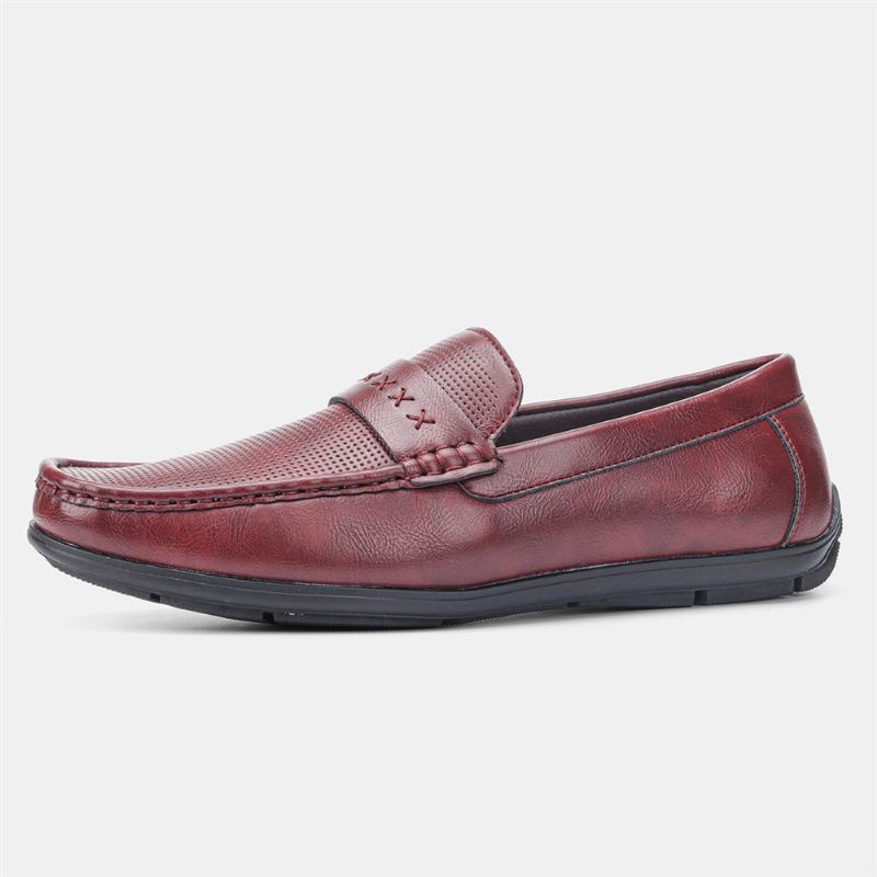 Męska Skóra Z Mikrofibry Oddychająca Miękka Podeszwa Slip On Vintage Casual Driving Shoes