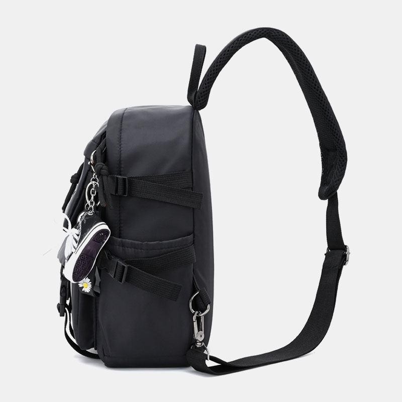 Męska Torba Na Klatkę Piersiową Muti-pockets Nylon Lekka Wygodna Rozkładana Torba Crossbody