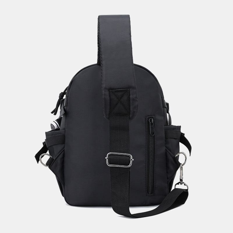 Męska Torba Na Klatkę Piersiową Muti-pockets Nylon Lekka Wygodna Rozkładana Torba Crossbody