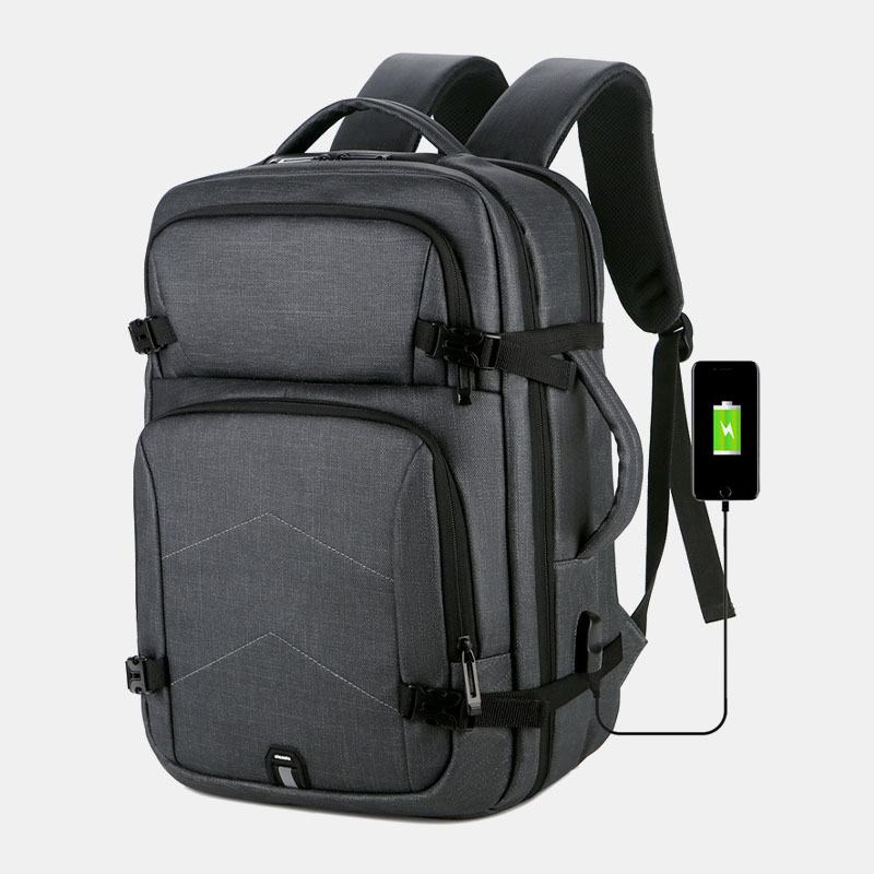 Męska Torba Na Laptopa O Dużej Pojemności Wodoodporna Torba Na Laptopa 16 Cali Business Outdoor Handbag Backpack