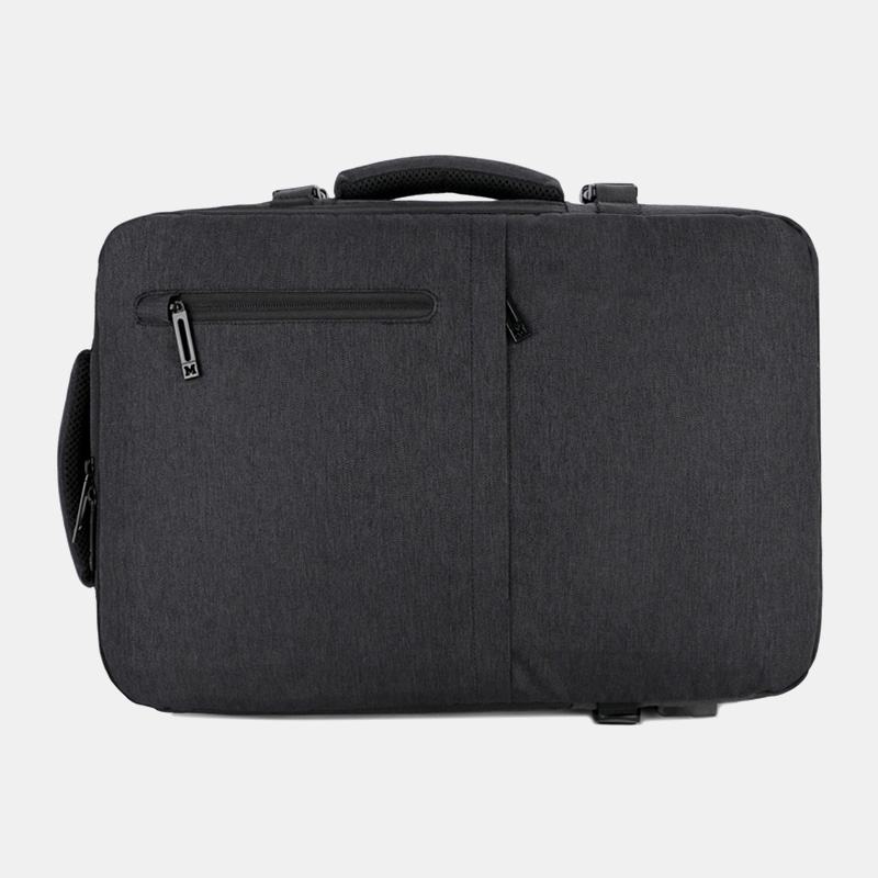 Męska Torba Na Laptopa Oxford Extension Pojemność Usb Do Ładowania Multi-pocket Business Laptop Bag Backpack