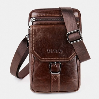 Męska Torba Na Ramię W Stylu Vintage Crossbody Torba Na Talię Torba Na Telefon