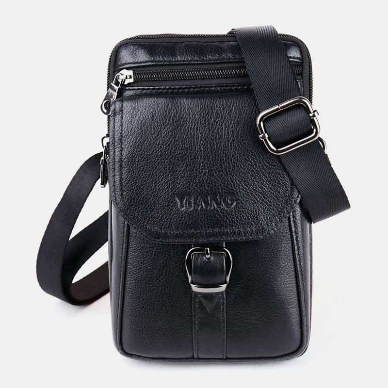 Męska Torba Na Ramię W Stylu Vintage Crossbody Torba Na Talię Torba Na Telefon