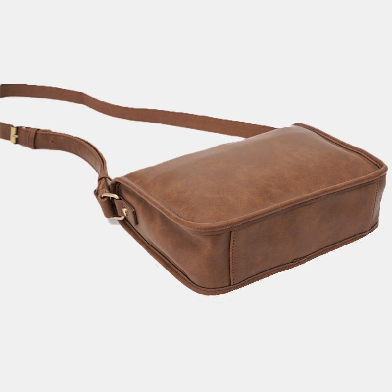 Męska Torba Ze Skóry Pu O Dużej Pojemności Vintage 6.3 Cala Torba Na Telefon Torba Crossbody Torby Na Ramię