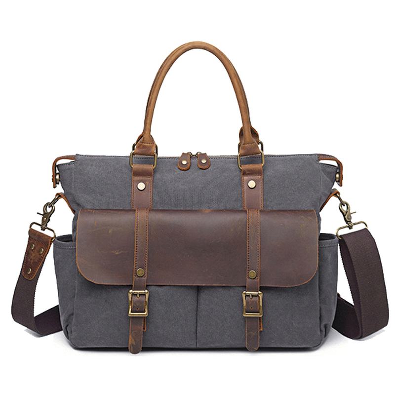 Męska Torebka Podróżna Na Zewnątrz Vintage Crossbody Torba Na Ramię Canvas Designer Bag