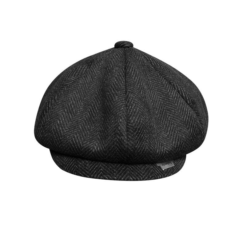 Męski Kapelusz Malarza Moda Newsboy Hat