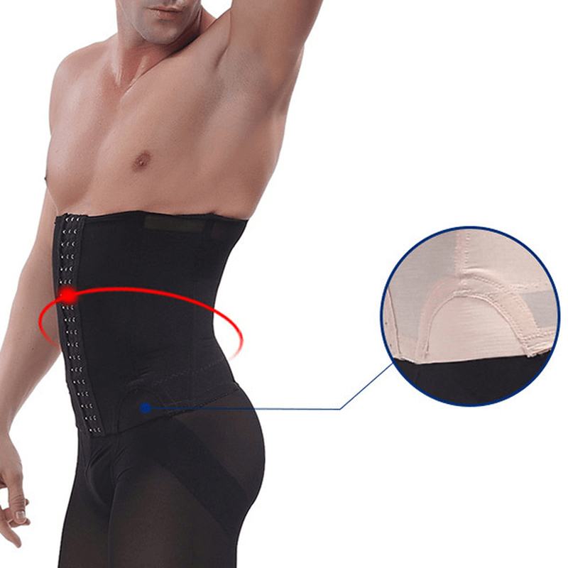 Męski Pas Wyszczuplający Brzuch Elastyczny Model Ciała Dorywczo Gorset Brzuch Brzuch Slim Pas