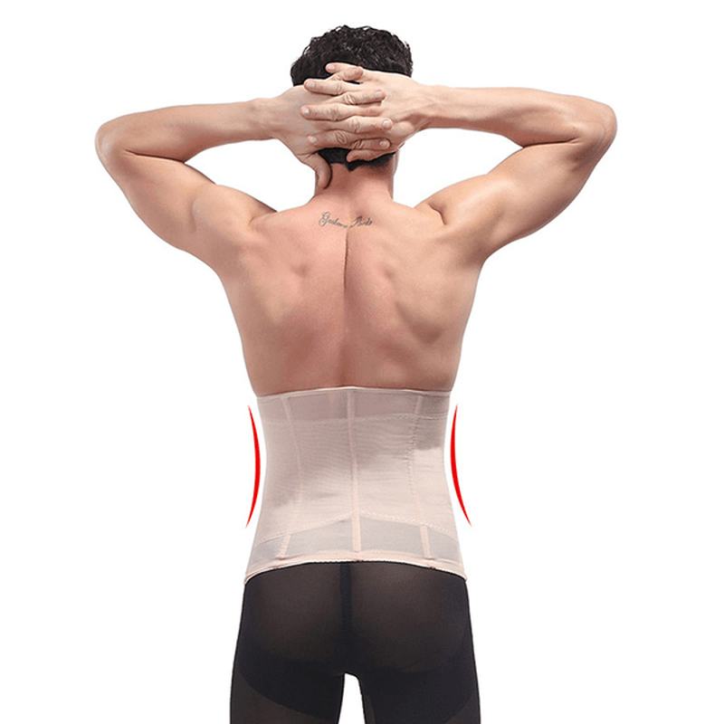 Męski Pas Wyszczuplający Brzuch Elastyczny Model Ciała Dorywczo Gorset Brzuch Brzuch Slim Pas
