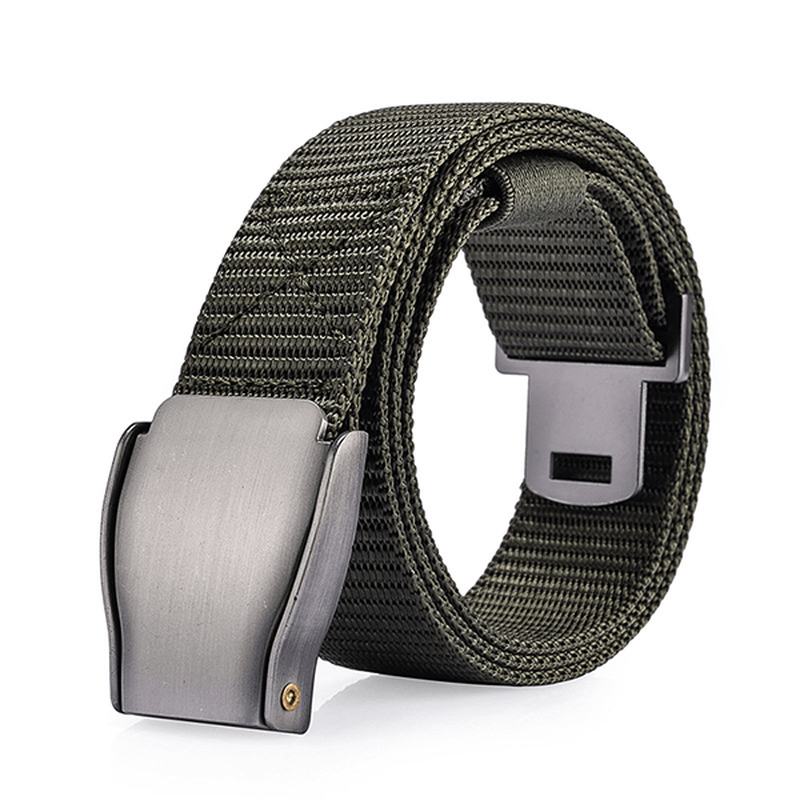 Męski Pasek Nylonowy Z Automatyczną Klamrą 118 cm Sport Army Tactical Pants Strap