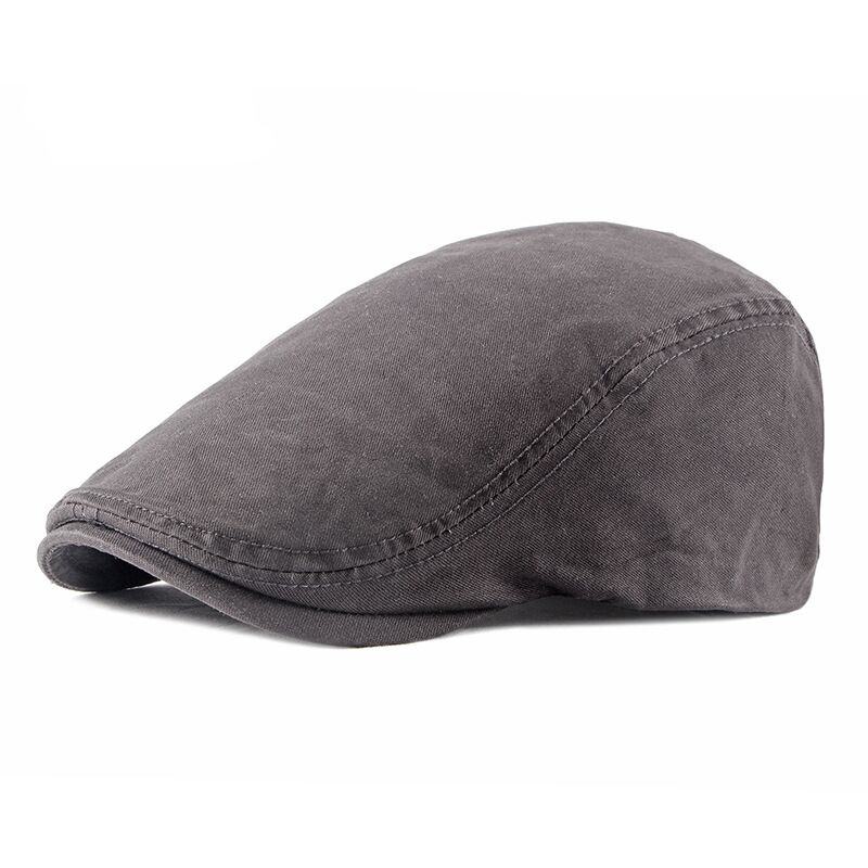 Męski Prosty Art Retro Casual Wiosenno-jesienny Beret