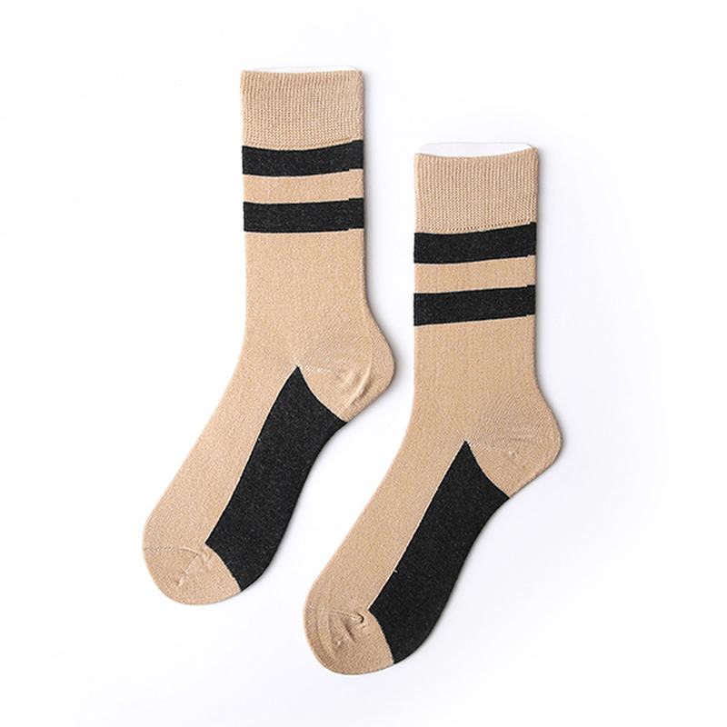 Męskie Bawełniane Patchworkowe Skarpetki Do Kostki Outdoor Sport Low Cut Sock