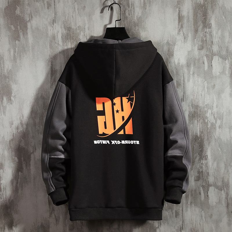 Męskie Bluzy Z Kapturem New Teen Fleece And Heavy Coat