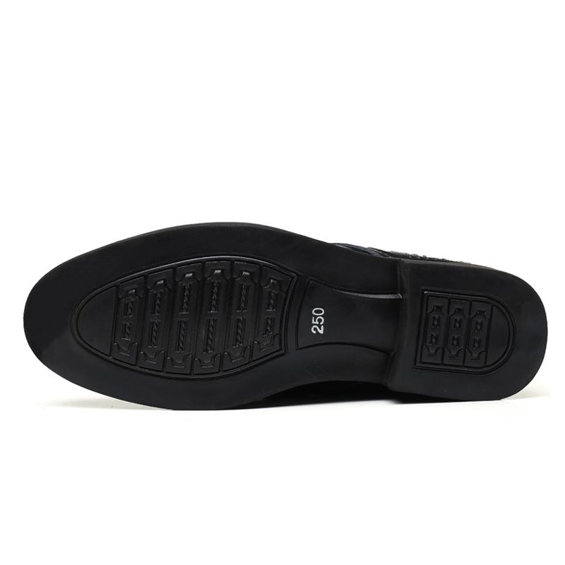 Męskie Buty Z Mikrofibry Oddychające Wydrążone Oksfordzie Casual Business Shoes