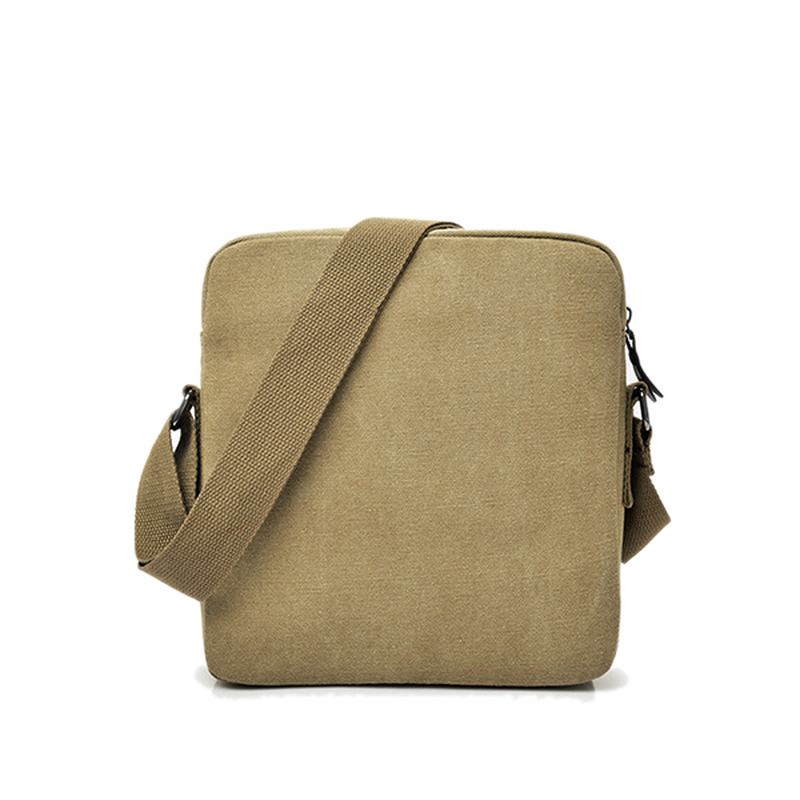 Męskie Canvas Wielofunkcyjna Torba Na Ramię W Stylu Vintage Torba Na Ramię Casual Business Travel Pack