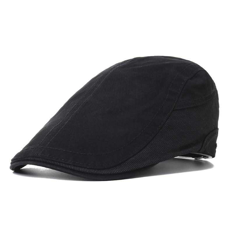 Męskie CZapki Na Lato Patchwork Oddychające Berety Solid Newsboy Cabbie Flat Caps Visor