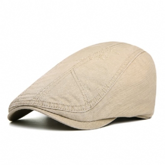 Męskie Damskie Bawełniane Regulowane CZapki Beretowe CZapki Przeciwsłoneczne Na Zewnątrz Ivy Forward Hat