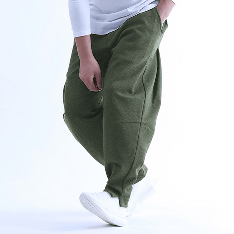 Męskie Elastyczne Bawełniane Oddychające Krótkie Spodnie Proste Na Co Dzień