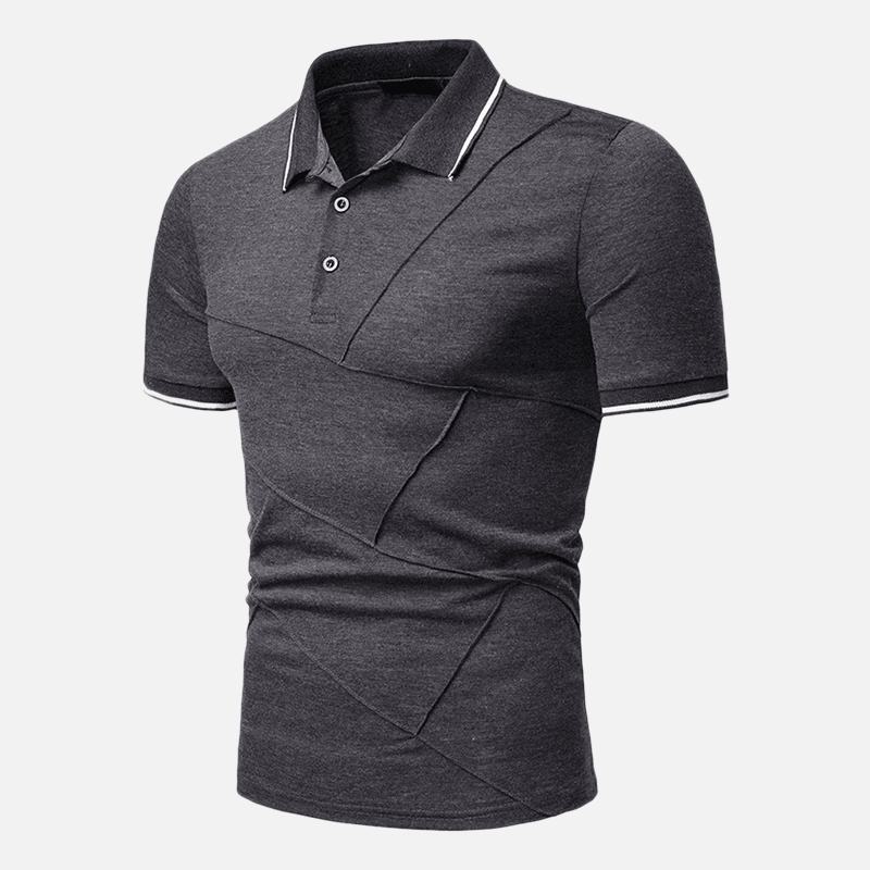 Męskie Klasyczne Stylowe Koszule Do Golfa Na Co Dzień