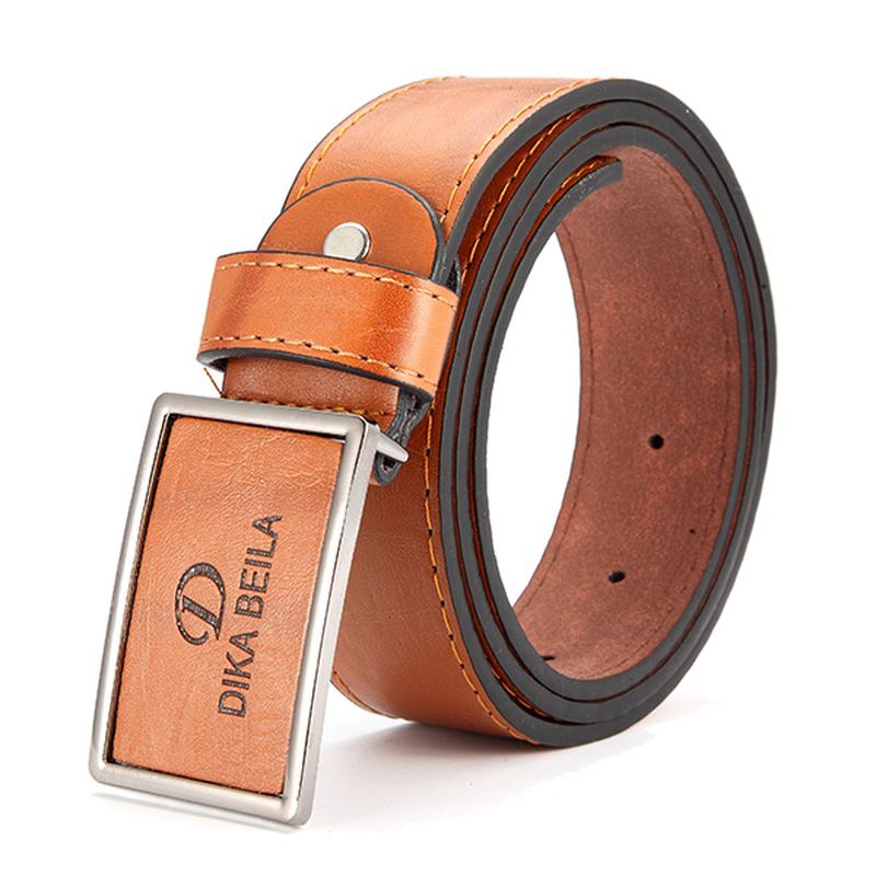 Męskie Paski Z Igłą Ze Skóry Pu Casual Leisure Pin Buckle W Pasie