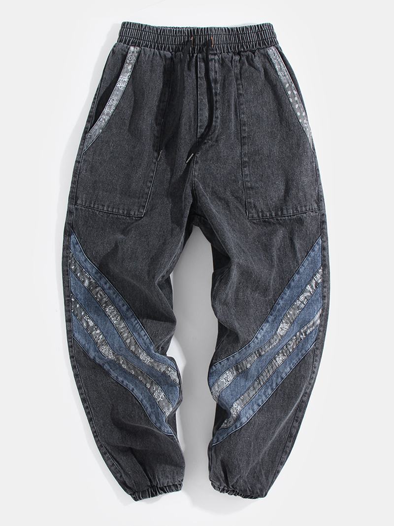 Męskie Patchworkowe Kieszenie W Pasie Harlan Jeans
