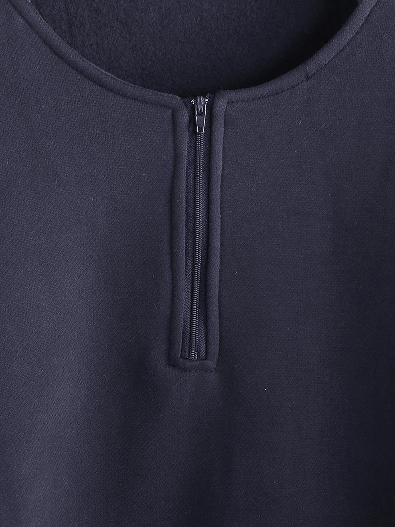 Męskie Plus Aksamitne Swetry Z Okrągłym Dekoltem Młodzieżowe Przystojne Ciepłe Grube Dolne Koszule