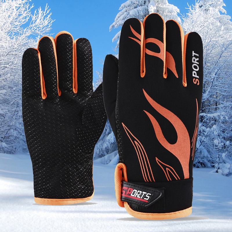 Męskie Rękawice Sportowe Grube Ciepłe Rękawiczki Outdoor Climbing Fitness Gloves