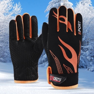 Męskie Rękawice Sportowe Grube Ciepłe Rękawiczki Outdoor Climbing Fitness Gloves