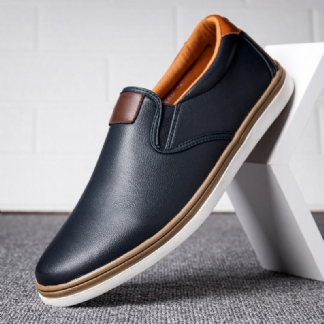 Męskie Retro Soft Walking Sole Casual Business Loafers