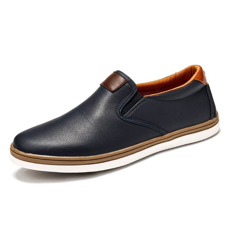 Męskie Retro Soft Walking Sole Casual Business Loafers