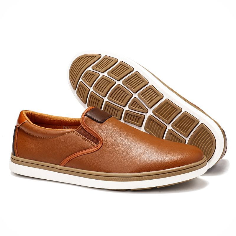 Męskie Retro Soft Walking Sole Casual Business Loafers