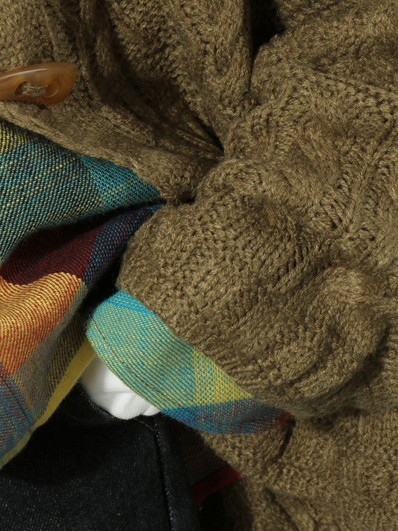 Męskie Rozpinane Swetry Rozpinane W Jednolitym Kolorze