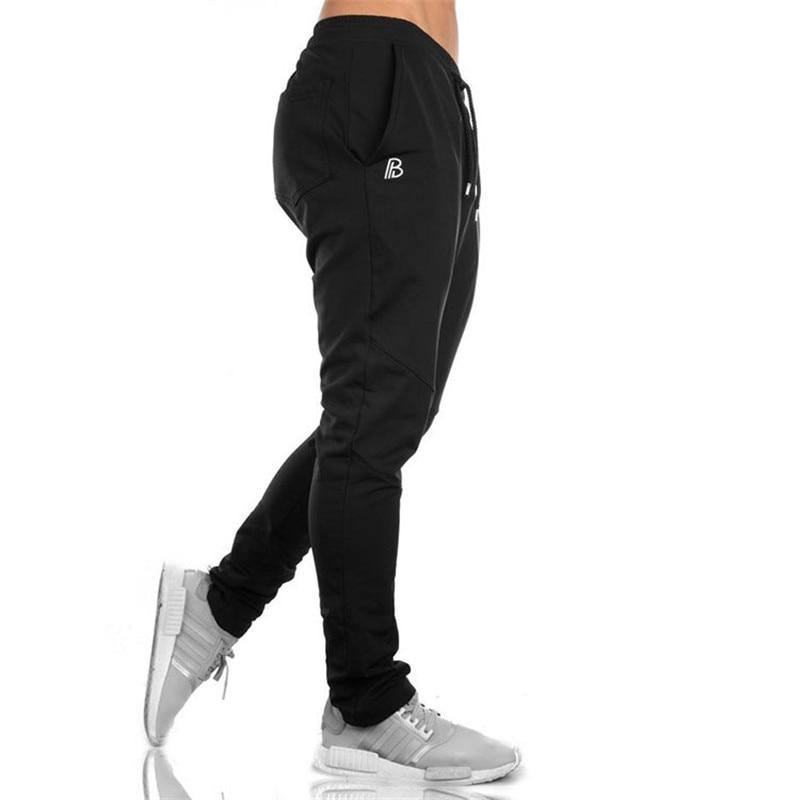 Męskie Spodnie Fitness Spodnie Dresowe Siłownie Spodnie Joggery Workout Casual Pants