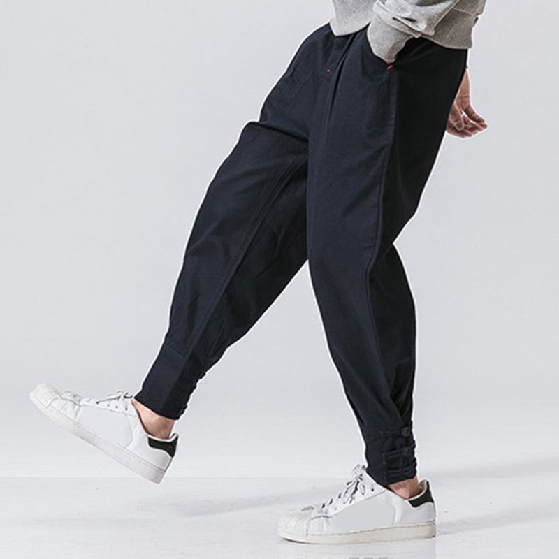 Męskie Spodnie National Retro Fit Jogger Casual