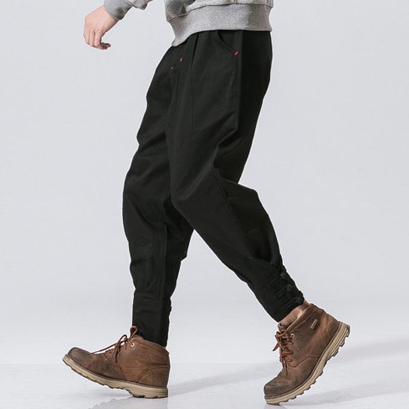 Męskie Spodnie National Retro Fit Jogger Casual