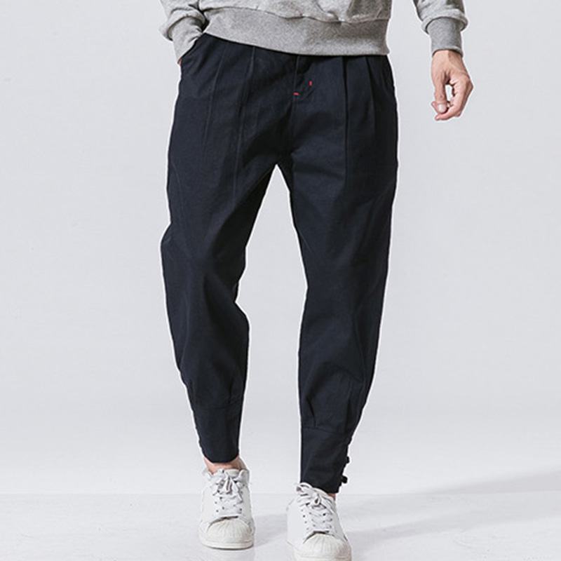 Męskie Spodnie National Retro Fit Jogger Casual