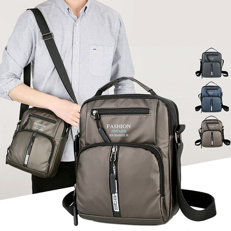 Męskie Torby Na Ramię Oxford Business Multi-pocket Chest Bag