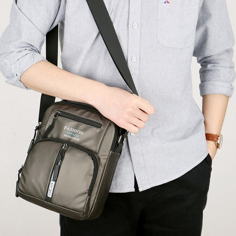 Męskie Torby Na Ramię Oxford Business Multi-pocket Chest Bag