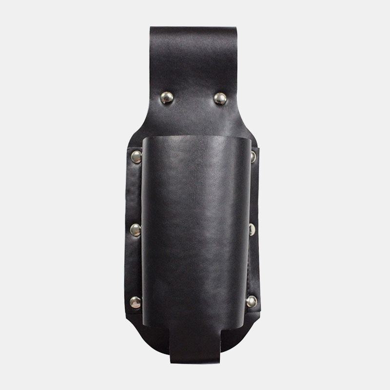 Męskie Vintage Faux Leather Talia Torba Na Butelkę Torba Transportowa Fanny Pack Z Uchwytem Na Butelkę Wody