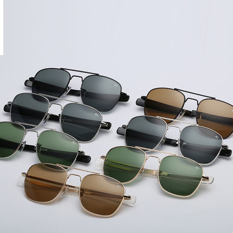 Metalowe Kwadratowe Okulary Przeciwsłoneczne Okulary Przeciwsłoneczne Okulary Przeciwsłoneczne Do Jazdy Konnej Na Zewnątrz