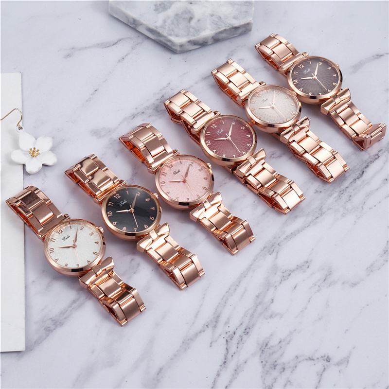 Moda Casual Damskie Wrist Watch Wrist Watch Bransoletka Wodoodporne Zegarki Kwarcowe